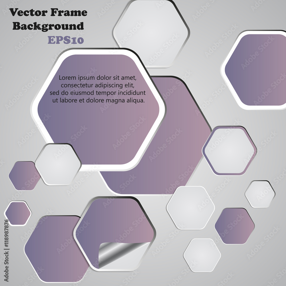 Background polygons cut paper- design template. Vector illustrat Background polygons cut paper- design template. Vector illustrat