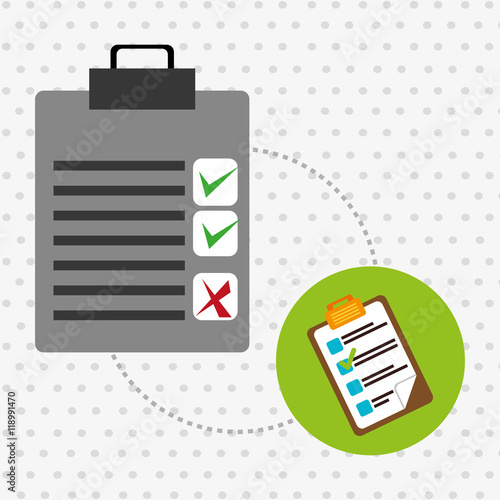 clipboard check list shipping vector illustration eps 10
