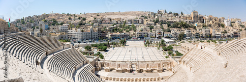 The ancient Roman theatre of Amman