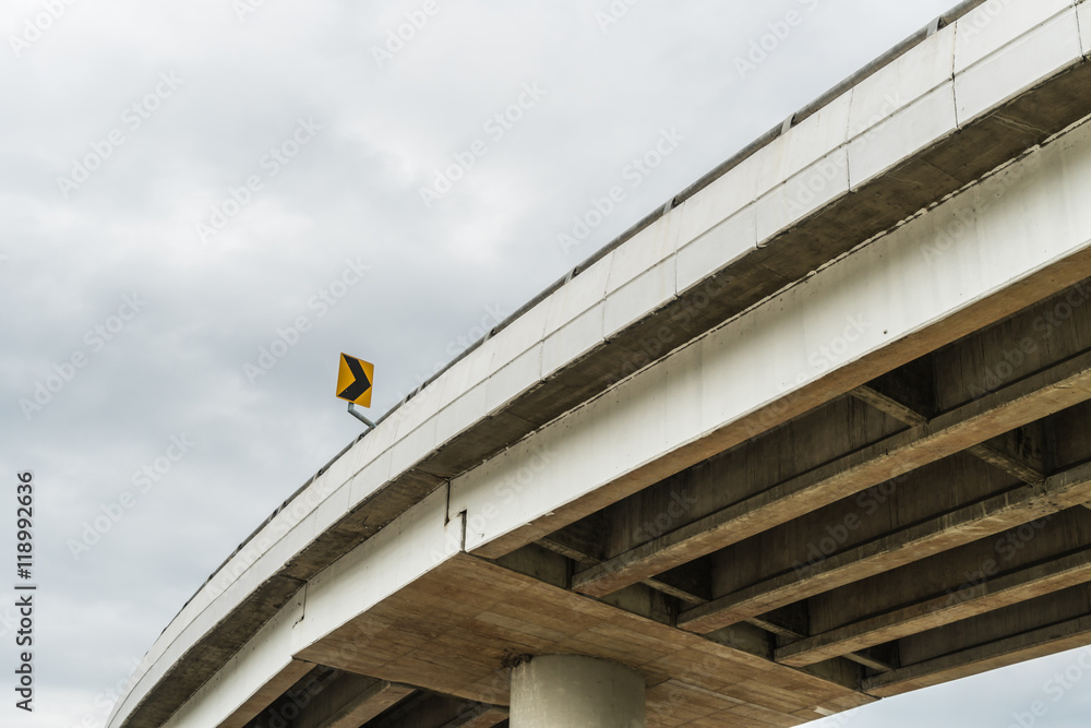 Obraz premium Elevated express way