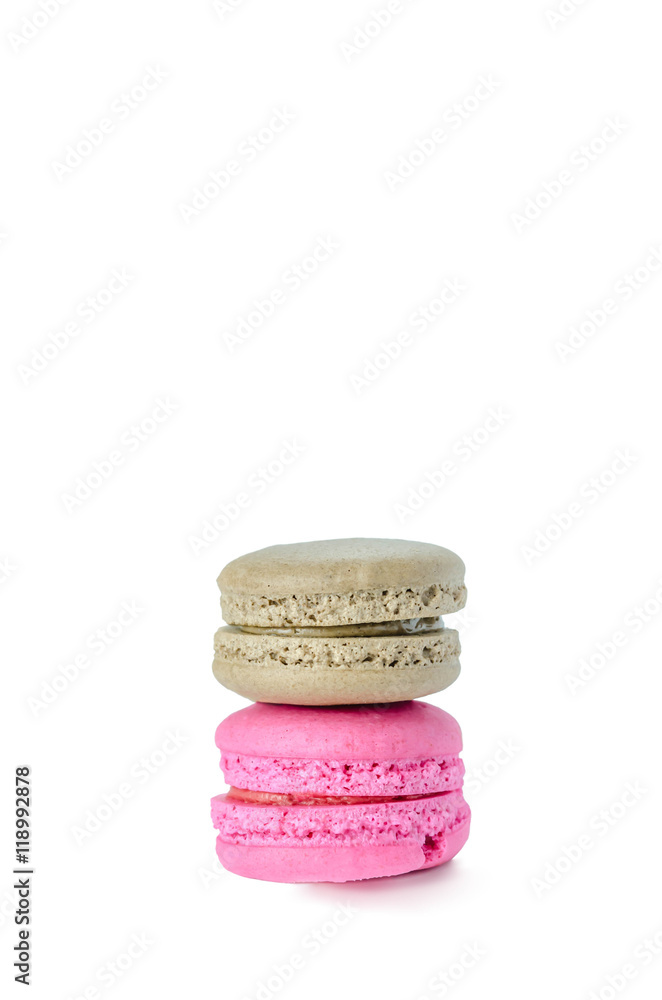 macaroons on white macaroons on white