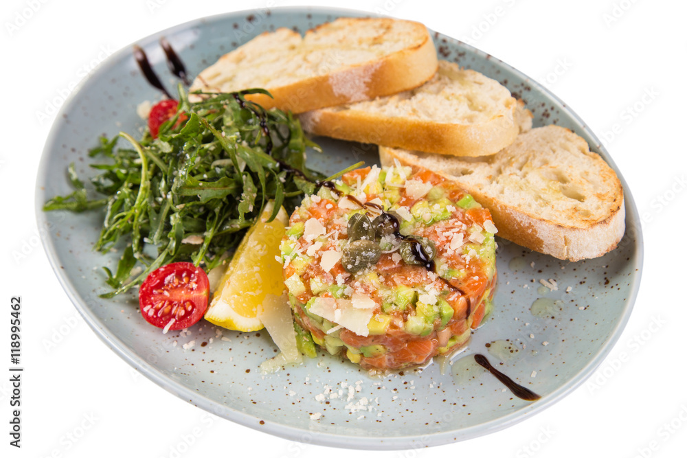 salad with salmon salad with salmon