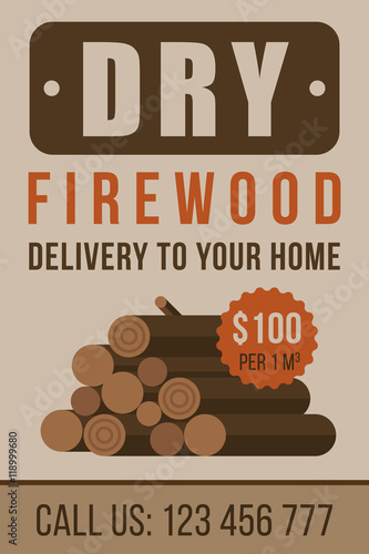 Firewood advertisement