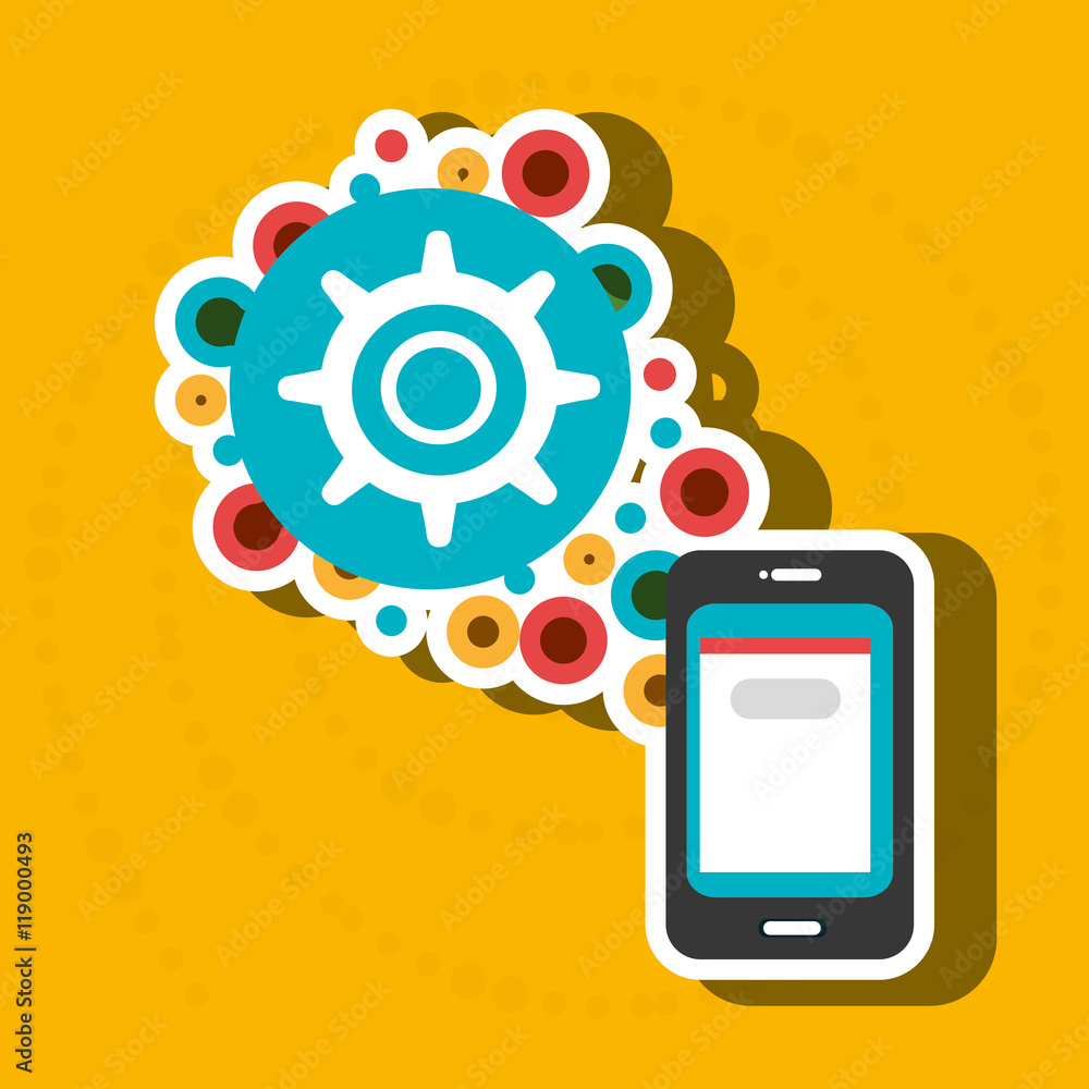 smartphone group online apps vector illustration eps 10 smartphone group online apps vector illustration eps 10