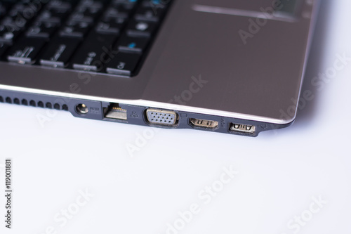 Wallpaper Mural  USB port on a laptop Torontodigital.ca