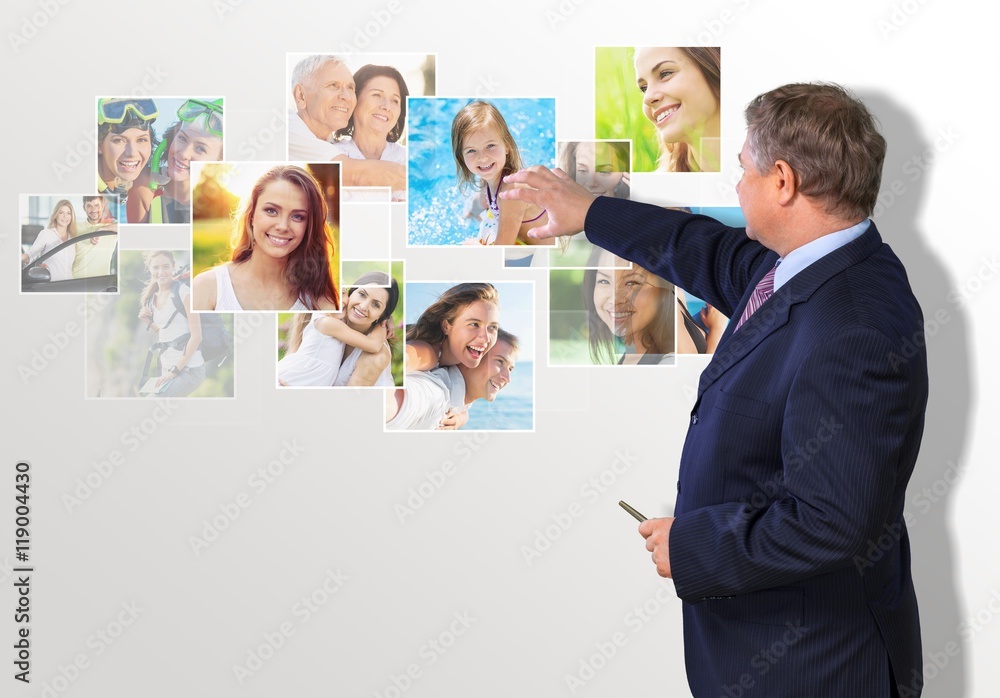 Fototapeta premium Manager.