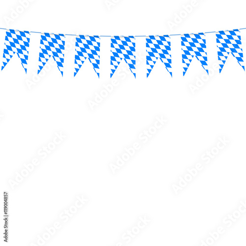 Oktoberfest bunting festoon
