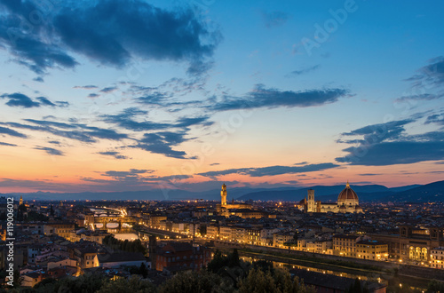 Florence, Italy - The capital of Renaissance's art and Tuscany region.