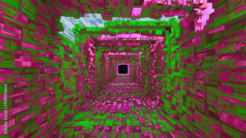abstract tunnel
