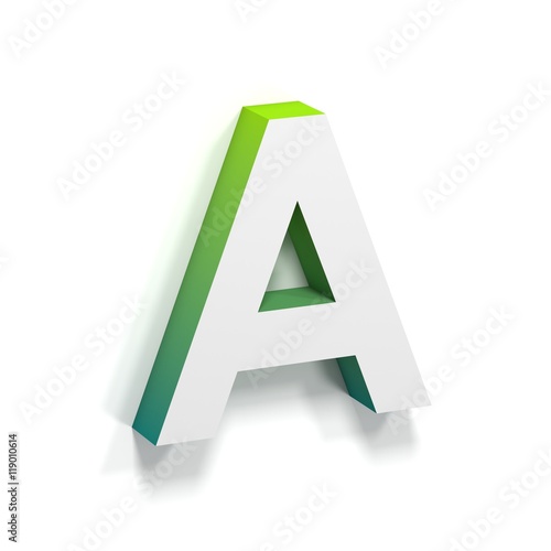 Green gradient and soft shadow letter A Free Download Green gradient and soft shadow letter A - GFXLoad