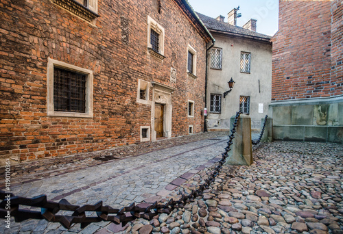 Street of the old town in Tarnów