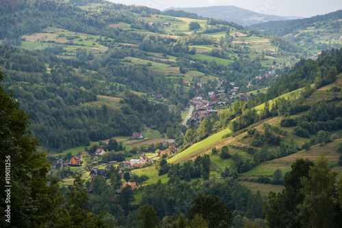 Gorce, widok na Ochotnicę  photo