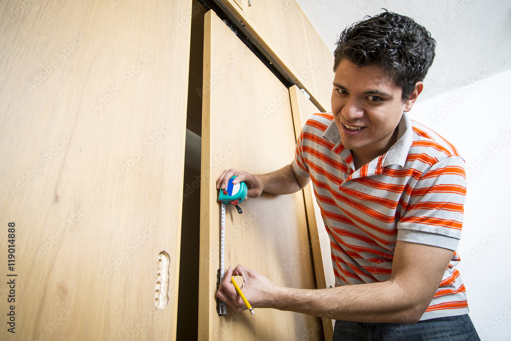 Carpenter man working Carpenter man working