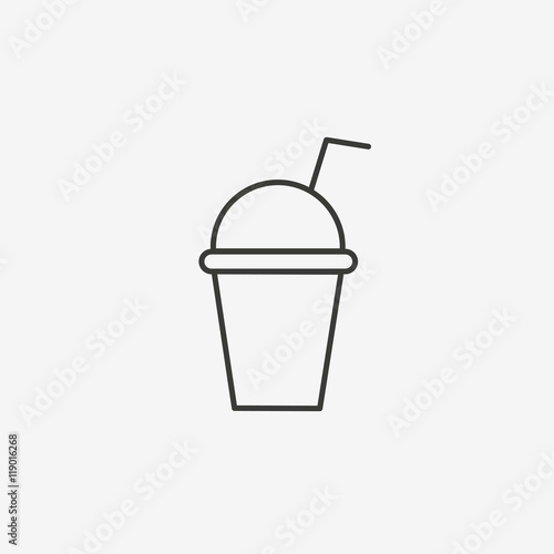 slush outline icon