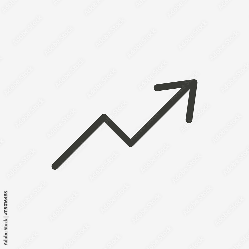 growth arrow icon growth arrow icon