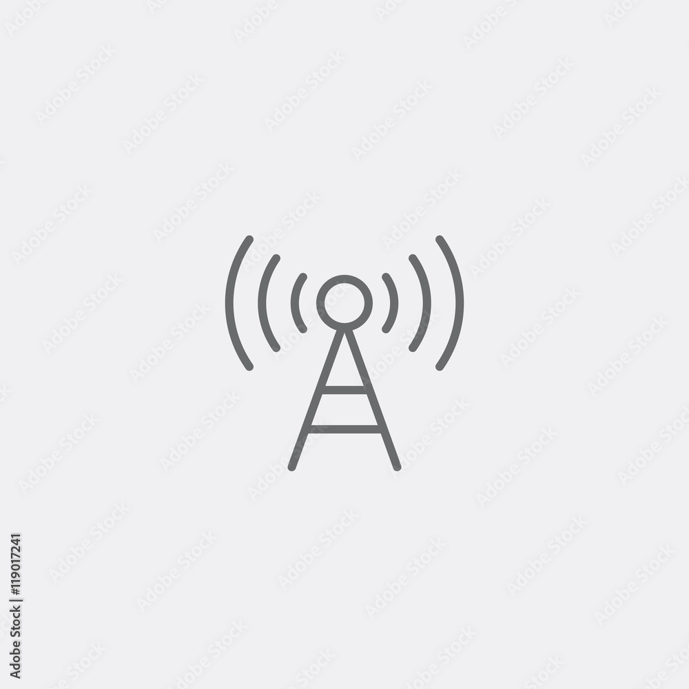 wireless sign icon wireless sign icon
