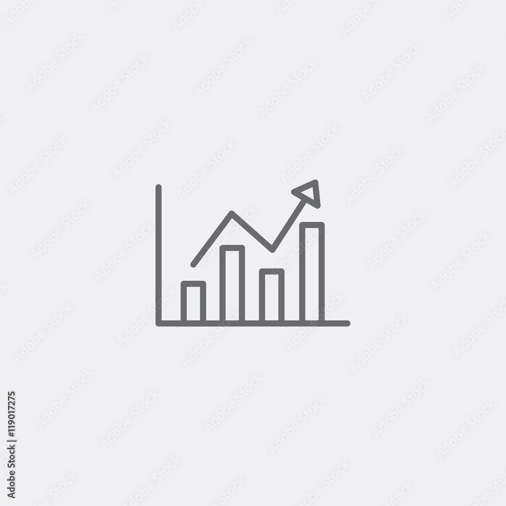 chart graph icon chart graph icon