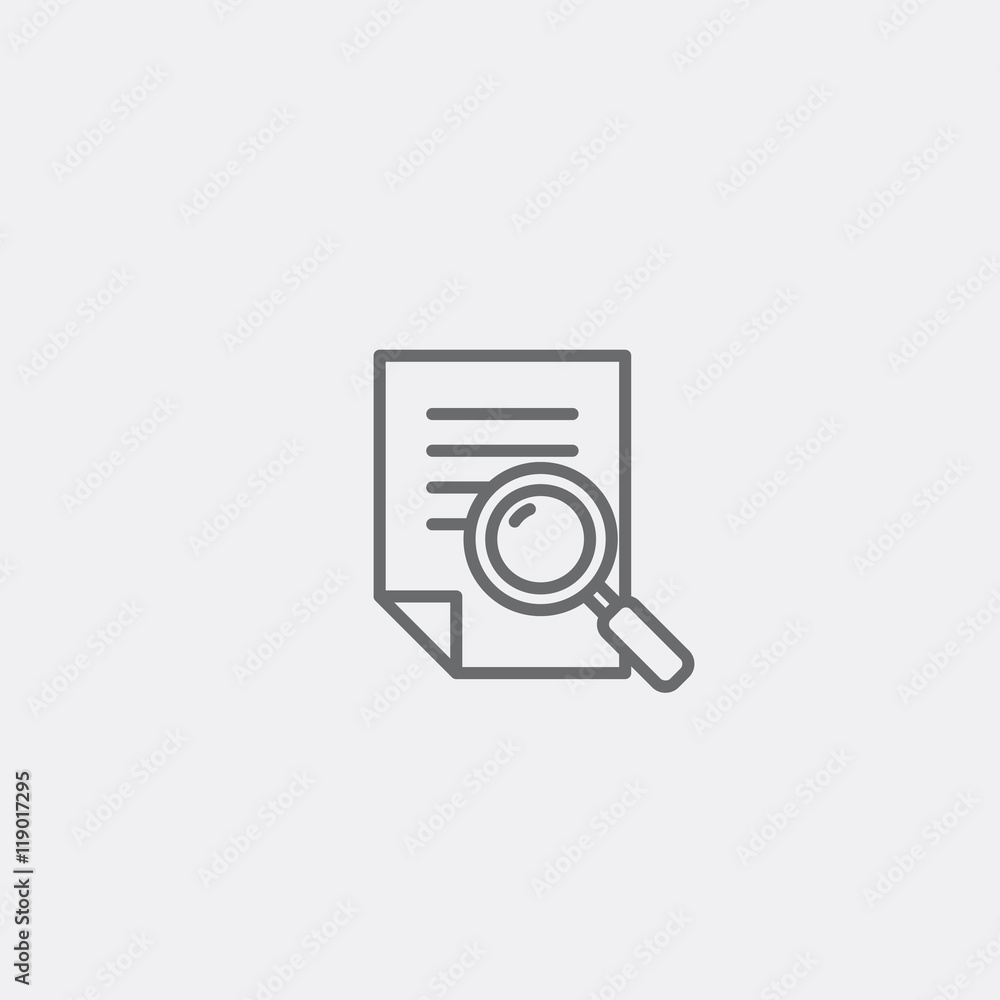 document line icon document line icon