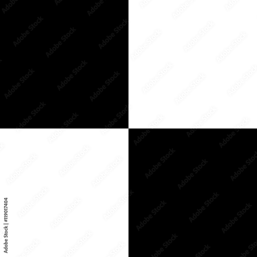The checkered square black and white abstract background.