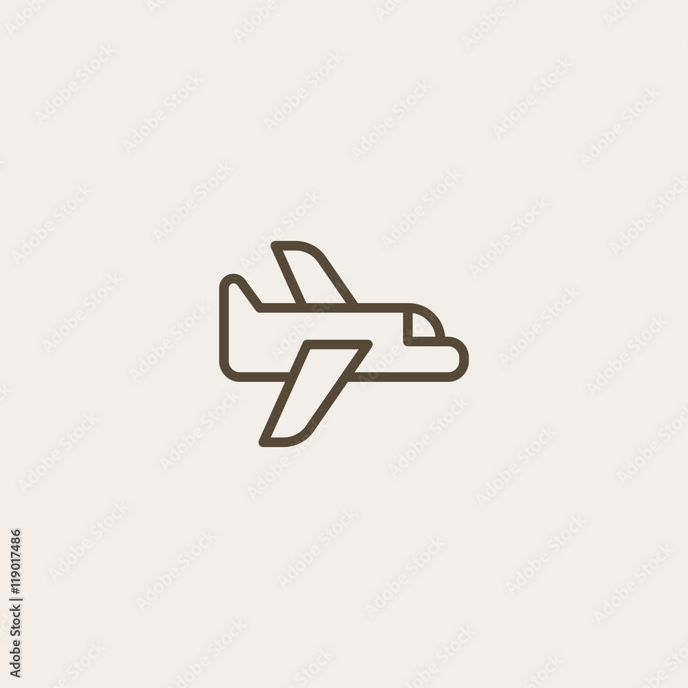 Flight bank icon