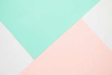Wandcirkels Kantoor Kleurrijke pastel papieren textuur  © vanilla22