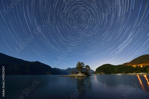 Star Trails over Furry Creek