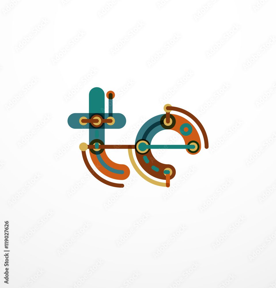 Linear letter concept