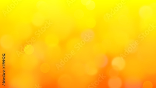 fresh fruity bokeh effect background in shades of orange and yellow