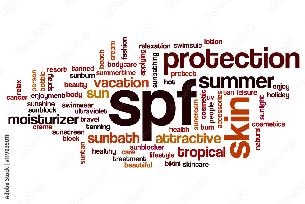 SPF word cloud