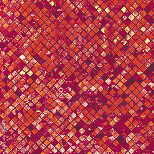 Abstract creative background from mirror mosaic.