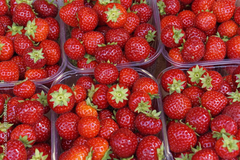a heap of fresh strawberries a heap of fresh strawberries