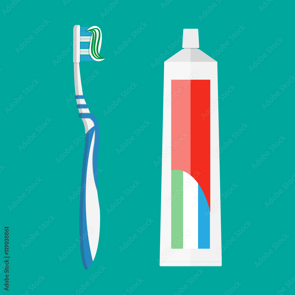 toothpaste and tooth brush toothpaste and tooth brush