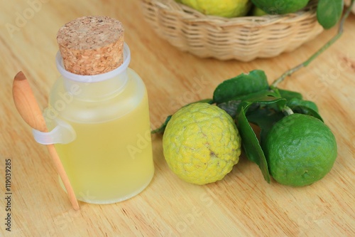 fresh kaffir lime oil