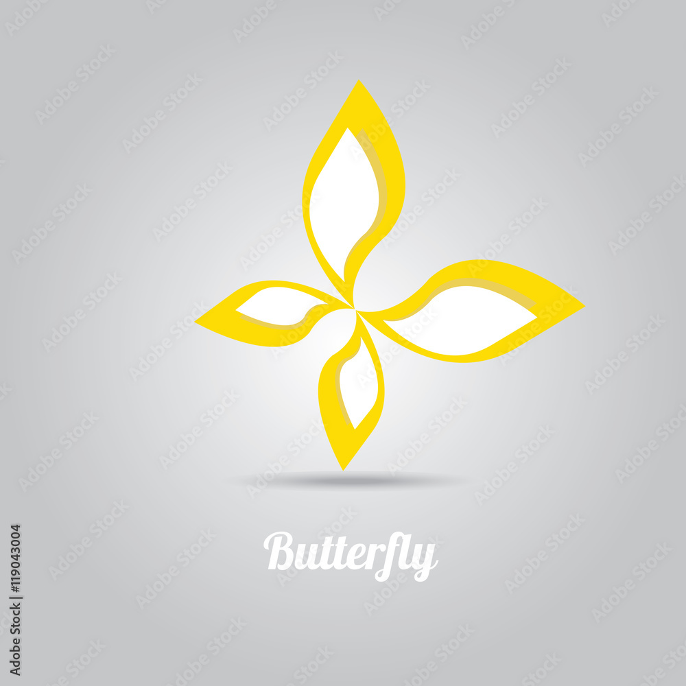 vector orange Abstract butterfly vector orange Abstract butterfly
