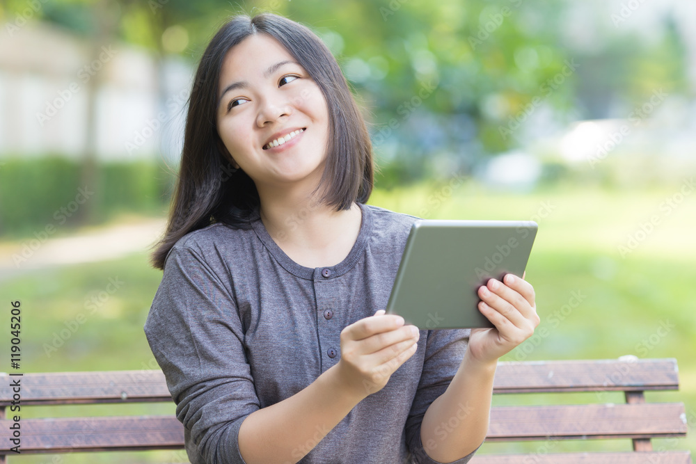 Woman Use Tablet Woman Use Tablet