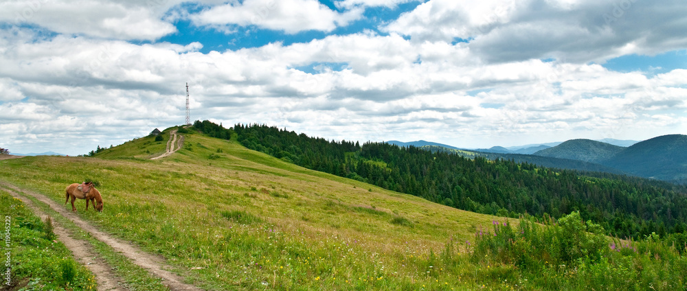 Obraz premium Beautiful mountains landscape