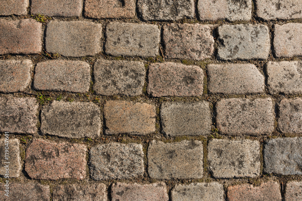 Old cobbled street europe Old cobbled street europe