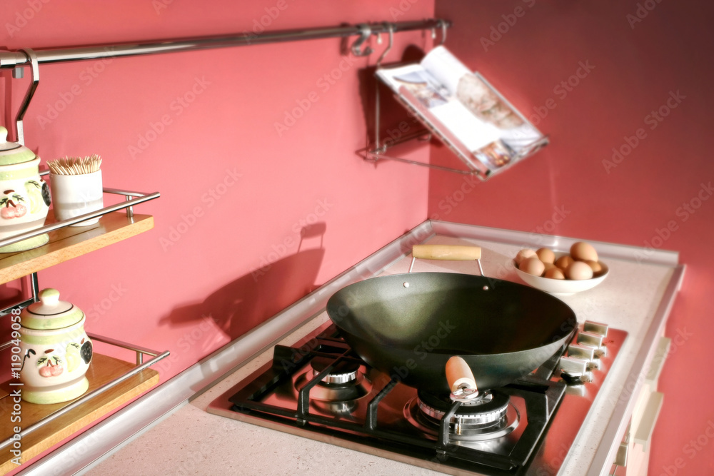 Obraz premium domestic kitchen