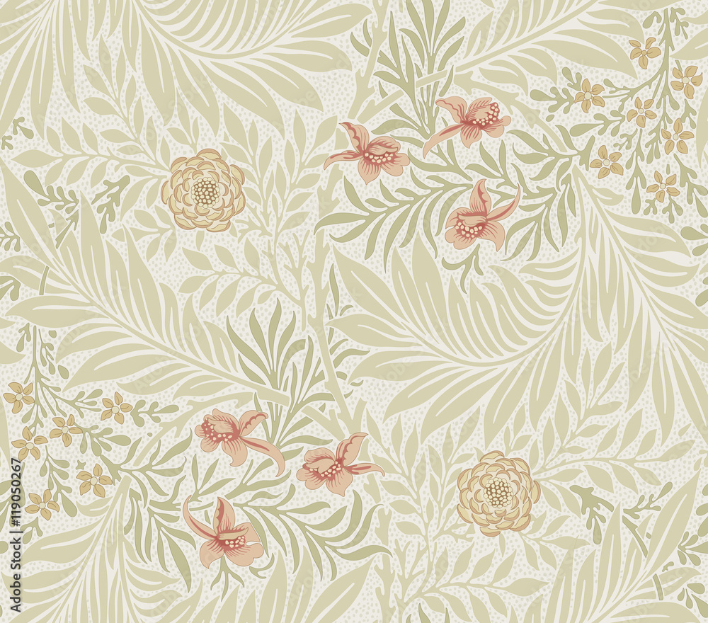 HD wallpaper Flowers pattern seamless Floral  Wallpaper Flare