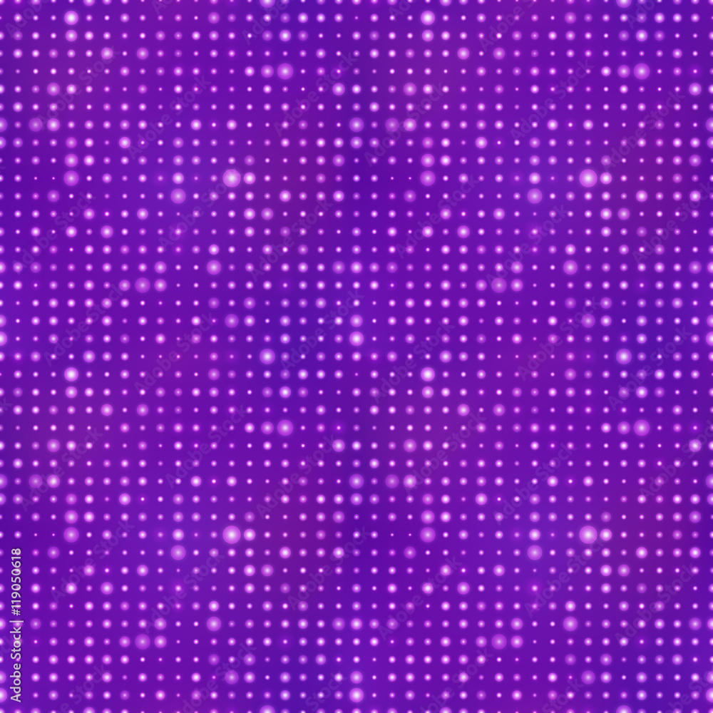 Abstract background with light dots on purple, seamless pattern Abstract background with light dots on purple, seamless pattern