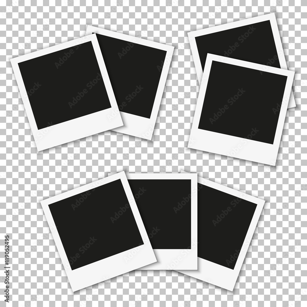 Retro photo frames. Retro photo frames.