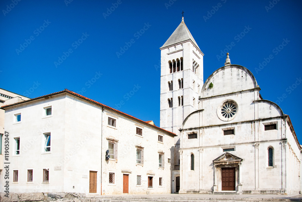 St Mary church in Zadar old town