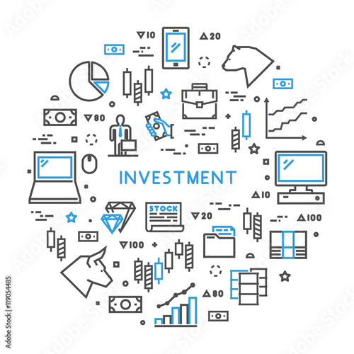Round line concept for investment