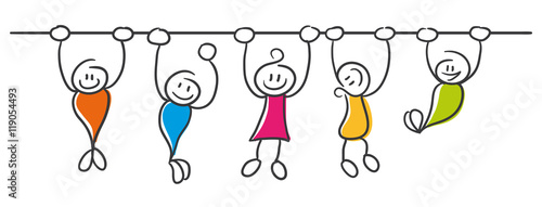 Stick Figures Series Kids
