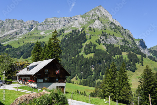 Mountain landscape over Engelberg