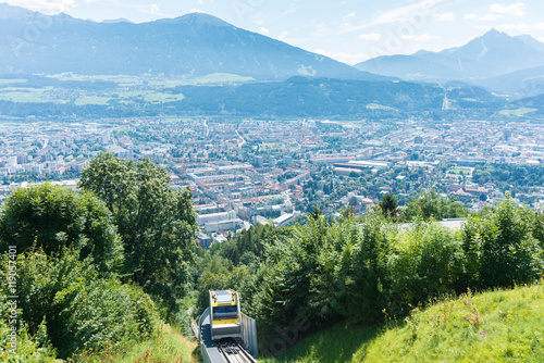 Nordkette mountain in Tyrol, Innsbruck, Austria. photo