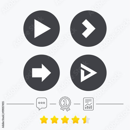Free Download Arrow icons. Next navigation signs symbols. - GFXLoad