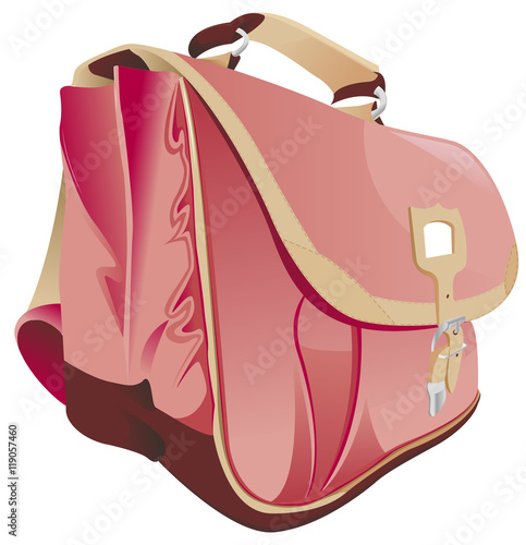 Cartable rouge
