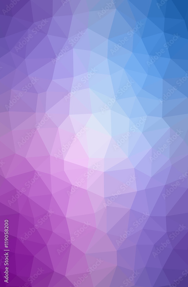 Geometric tile mosaic with purple and blue triangles. Abstract polygonal  and low poly pattern background. Ideal for screen HD wallpaper on cell  phone or other works and design. Stock Vector | Adobe