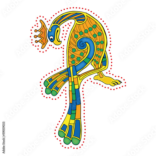 Book of Kells Bird